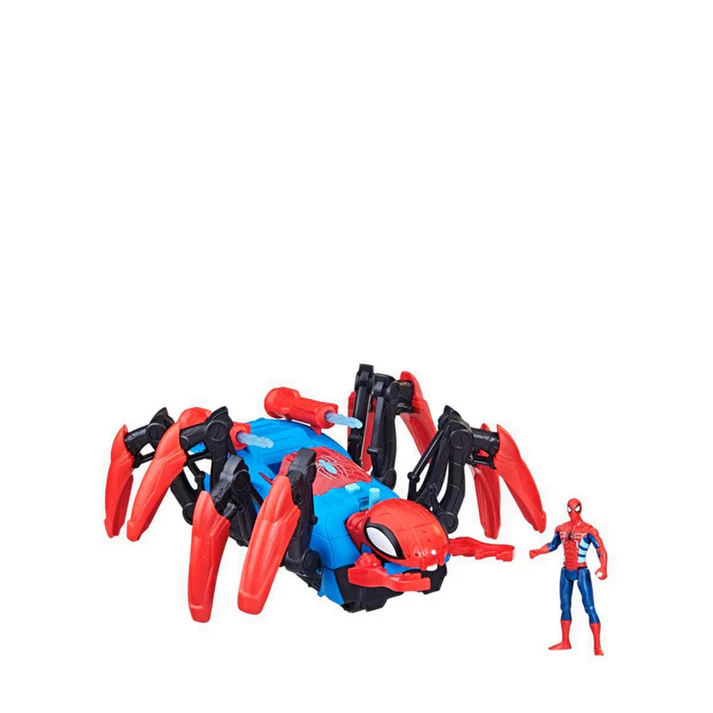 0888-AVSF7845-3 Marvel Spider-Man Crawl 'N Blast Spider
