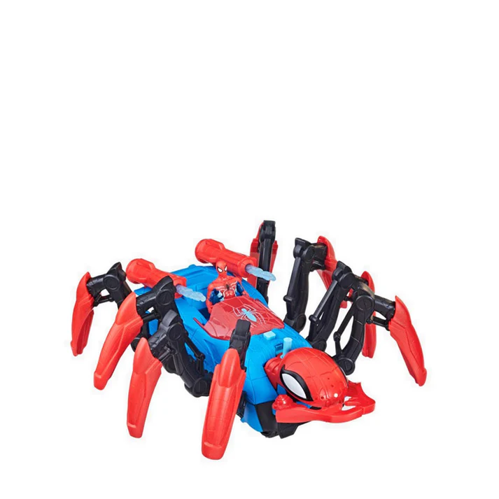0888-AVSF7845-5 Marvel Spider-Man Crawl 'N Blast Spider