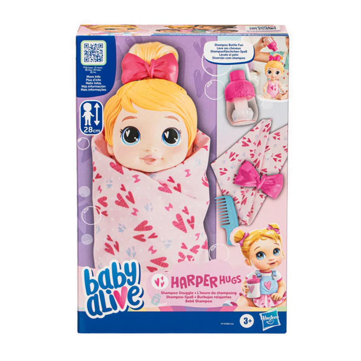 Baby Alive Shampoo Snuggle Harper Hugs