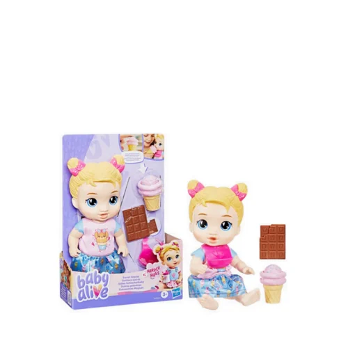 0888-BYAG1449-1 Baby Alive Sweet Snacks Harper Hugs