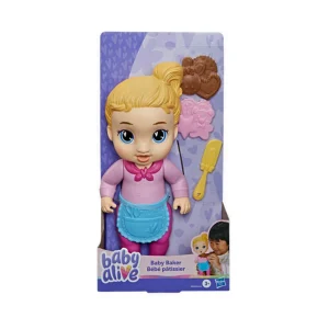 0888-BYAG2983-2 Baby Alive Baby Baker Blonde Hair
