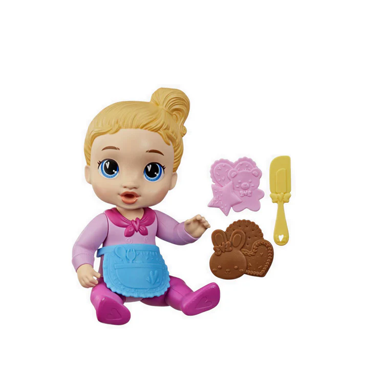 0888-BYAG2983-3 Baby Alive Baby Baker Blonde Hair