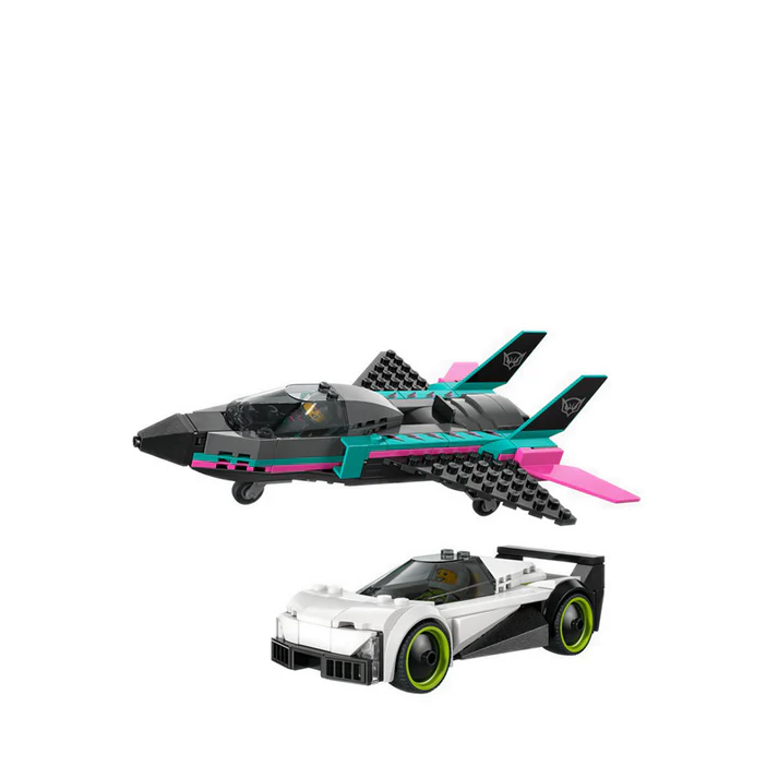 LEGO® City Great Vehicles Jet vs. Car