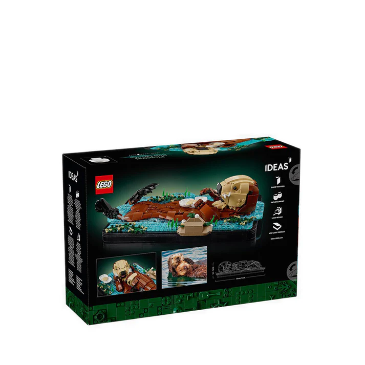 LEGO® Ideas Floating Sea Otters