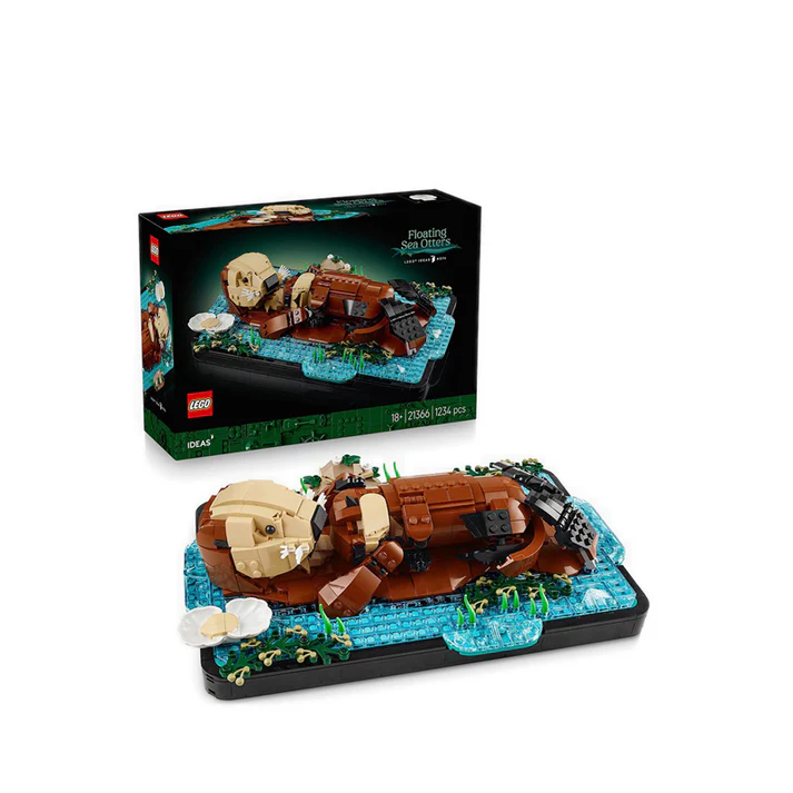 LEGO® Ideas Floating Sea Otters