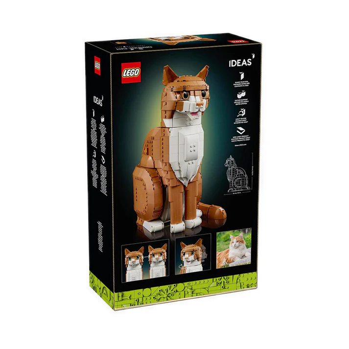 0888-CRL21376-2 LEGO® Ideas Orange Cat