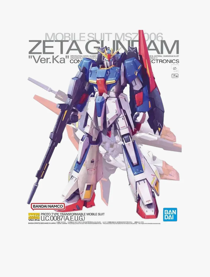 0888-GDM064015-1 GUNDAM - MG 1/100 ZETA GUNDAM VER KA
