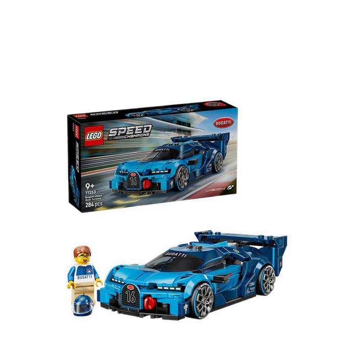 0888-LEO77253-3 LEGO® Speed Champions Bugatti Vision GT Hyper Sports Car