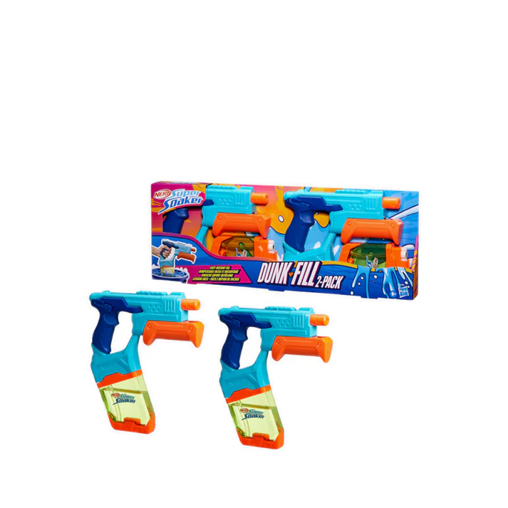 0888-NRRG0995-1 Nerf Super Soaker 2-Pack Dunk-Fill