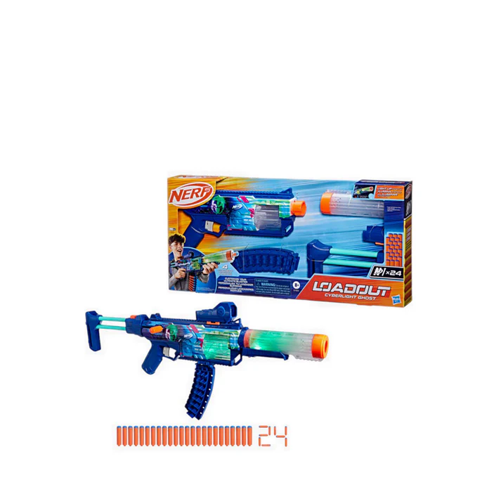 Nerf Loadout Cyberlight Ghost Blaster