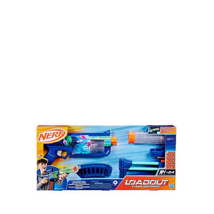 Nerf Loadout Cyberlight Ghost Blaster