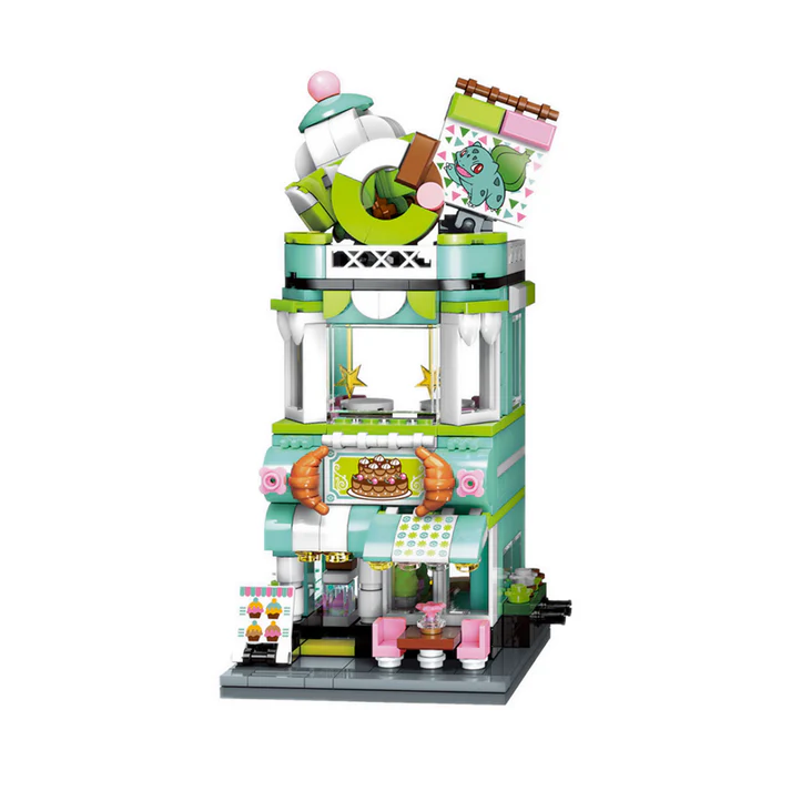0888-QMNK20207-3 QMan Bulbasaur Dessert house