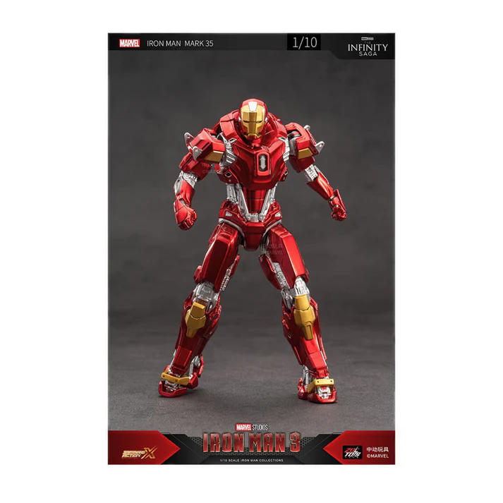 0888-ZDT1906-35-4 Marvel ZD Toys Iron Man MK35