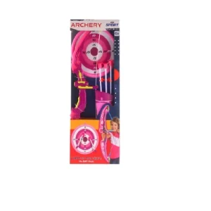 10462709_3 Paso Set Archery Dengan Flash - Pink