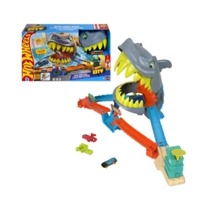 10702932_3 Hot Wheels City Playset Shark Chomp Beach - Mix