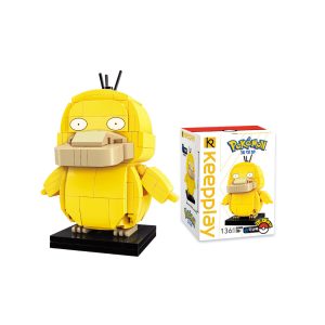 Keeppley Pokemon A0103 Psyduck Qman Building Blocks Toy Set