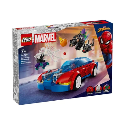 10569054_1 LEGO Marvel Spiderman Race Car And Venom Green Goblin
