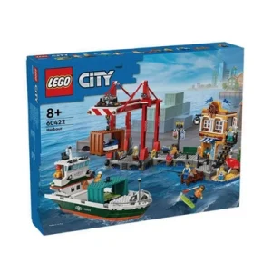 LEGO City Seaside Harbor With Cargo Ship Set 1226 Pcs - Mix